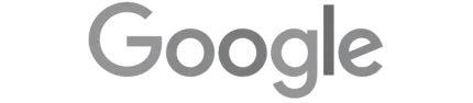 Logotipo de Google en gris