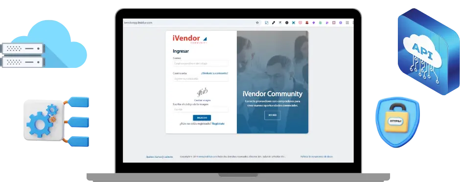ivendor community btxblue 1
